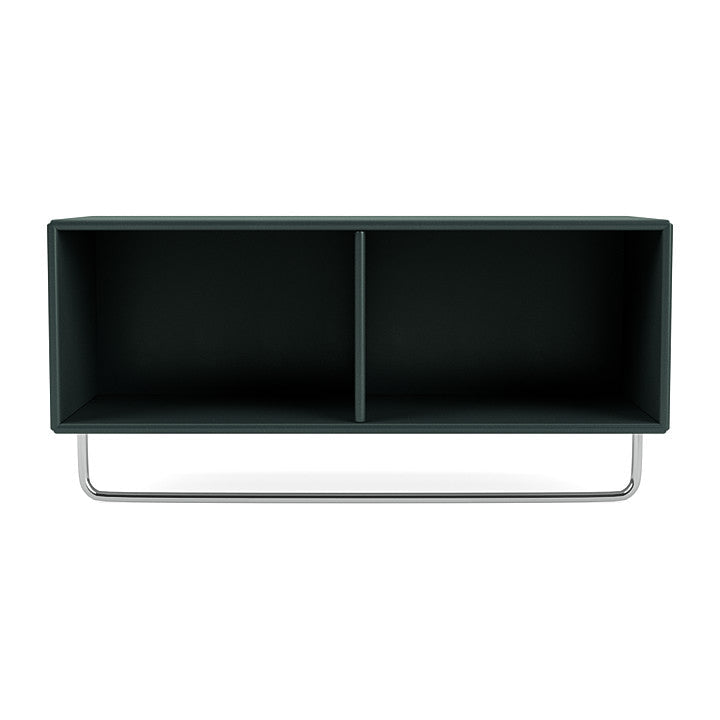[product_category]-Montana Coat Shelf With Clothes Rack, Black Jade-Montana Furniture-5714322373012-0000COAT-163-04-MON-2