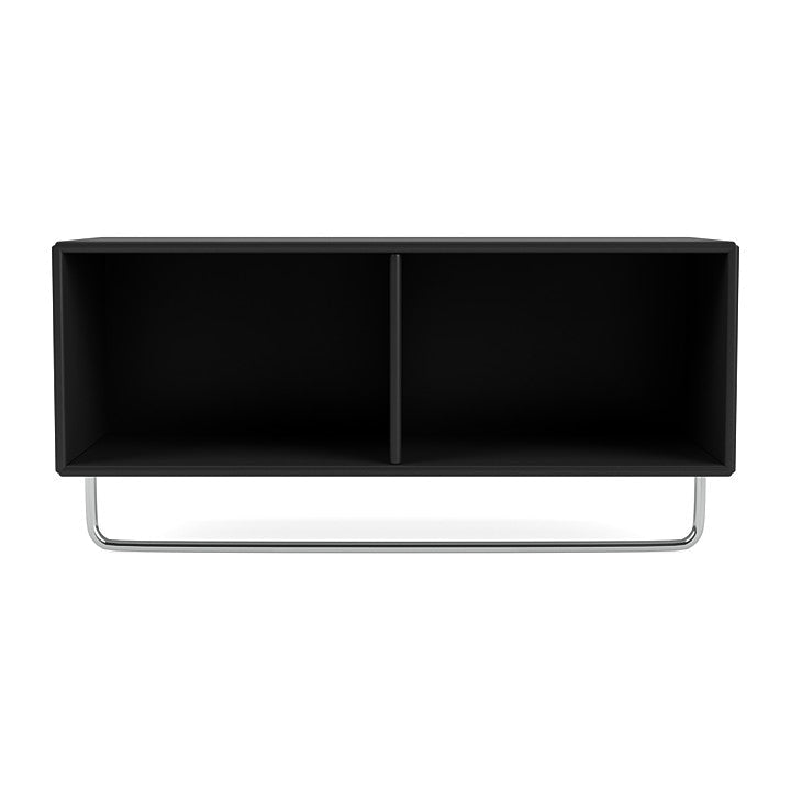 [product_category]-Montana Coat Shelf With Clothes Rack, Black-Montana Furniture-5714322011051-0000COAT-05-04-MON-2