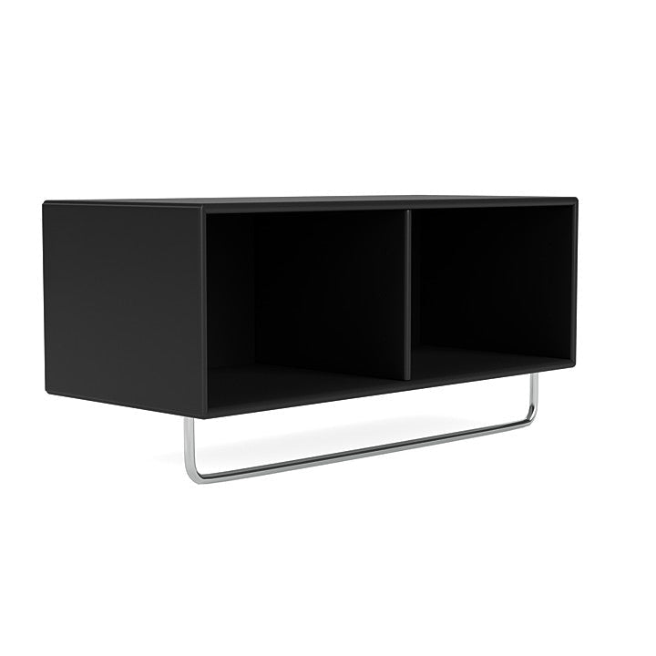 [product_category]-Montana Coat Shelf With Clothes Rack, Black-Montana Furniture-5714322011051-0000COAT-05-04-MON-3