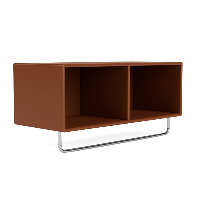 [product_category]-Montana Coat Shelf With Clothes Rack, Hazelnut Brown-Montana Furniture-5714322372916-0000COAT-146-04-MON-3