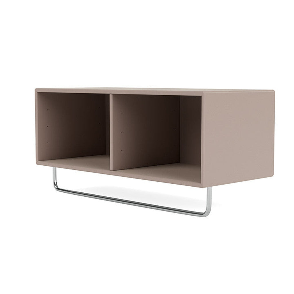 [product_category]-Montana Coat Shelf With Clothes Rack, Mushroom Brown-Montana Furniture-5714322011099-0000COAT-137-04-MON-1