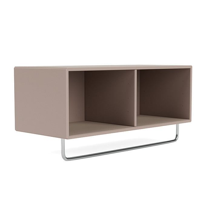 [product_category]-Montana Coat Shelf With Clothes Rack, Mushroom Brown-Montana Furniture-5714322011099-0000COAT-137-04-MON-3