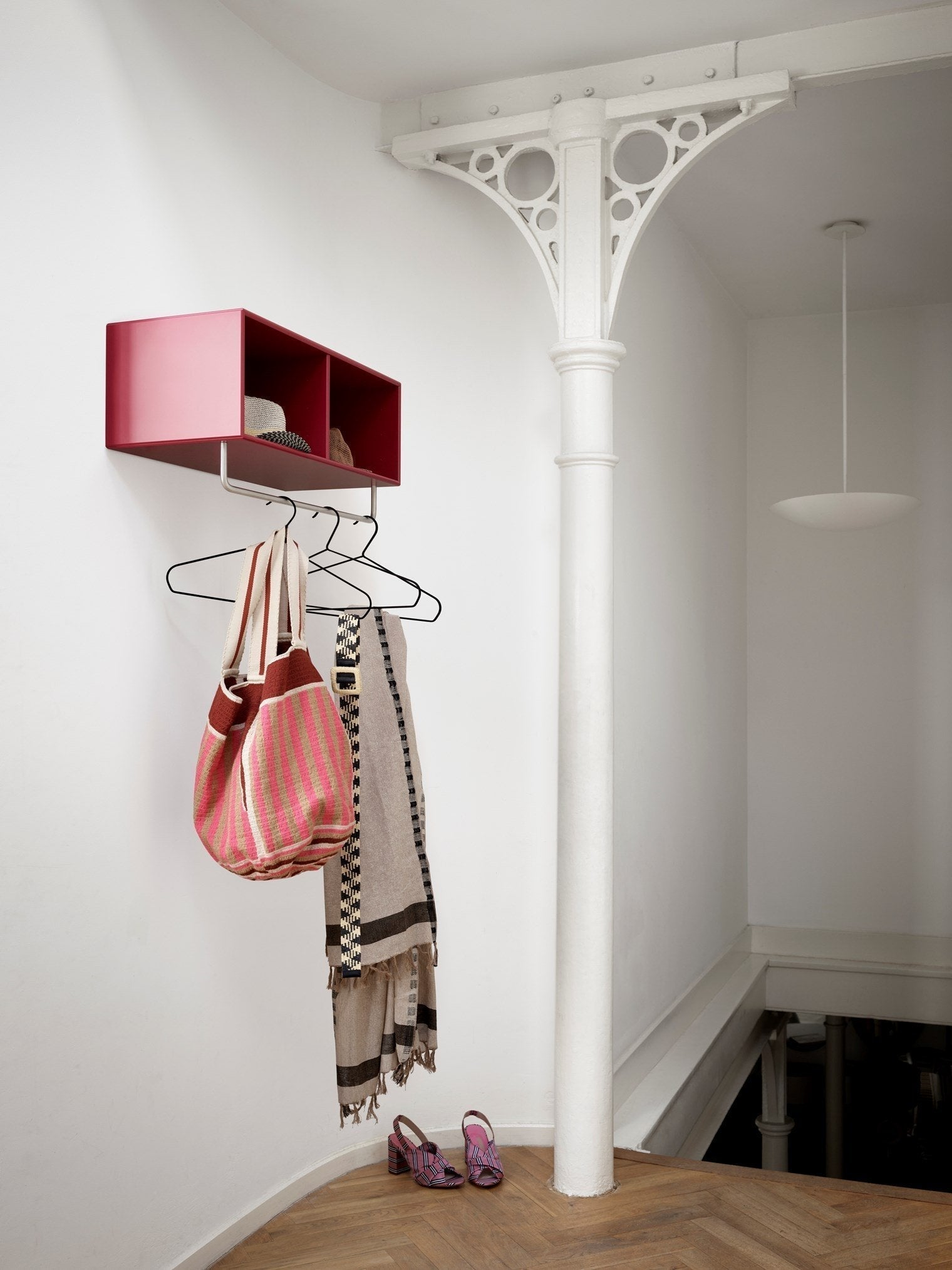 [product_category]-Montana Coat Shelf With Clothes Rack, Nordic White-Montana Furniture-5714322011068-0000COAT-09-04-MON-6