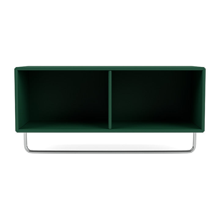 [product_category]-Montana Coat Shelf With Clothes Rack, Pine Green-Montana Furniture-5714322372848-0000COAT-136-04-MON-2