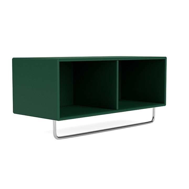 [product_category]-Montana Coat Shelf With Clothes Rack, Pine Green-Montana Furniture-5714322372848-0000COAT-136-04-MON-3
