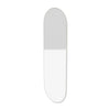 Montana Colour Frame Mirror, Nordic White