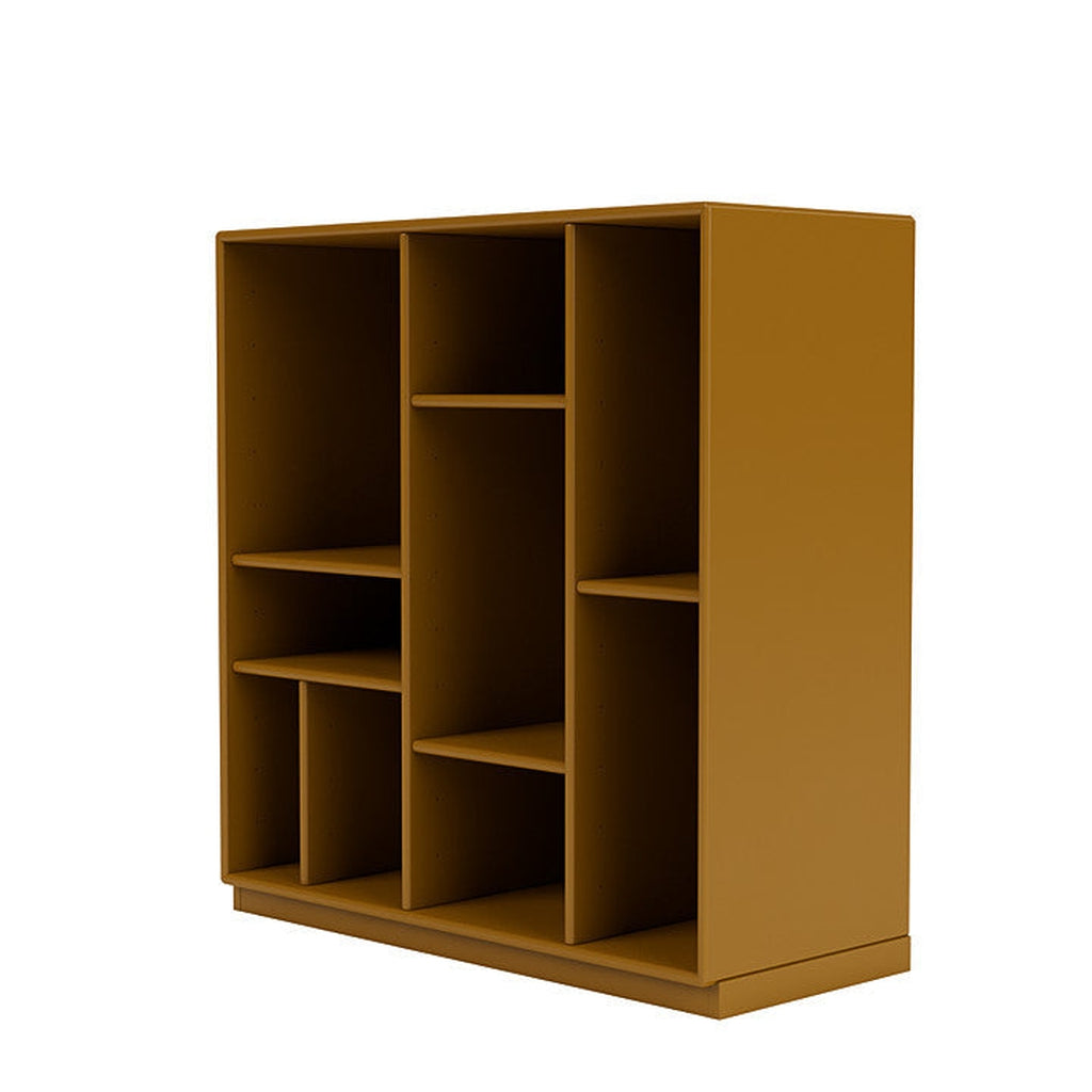 [product_category]-Montana Compile Decorative Shelf With 3 Cm Plinth, Amber Yellow-Montana Furniture-5714322597326-0COMPILE-142-06-MON-1