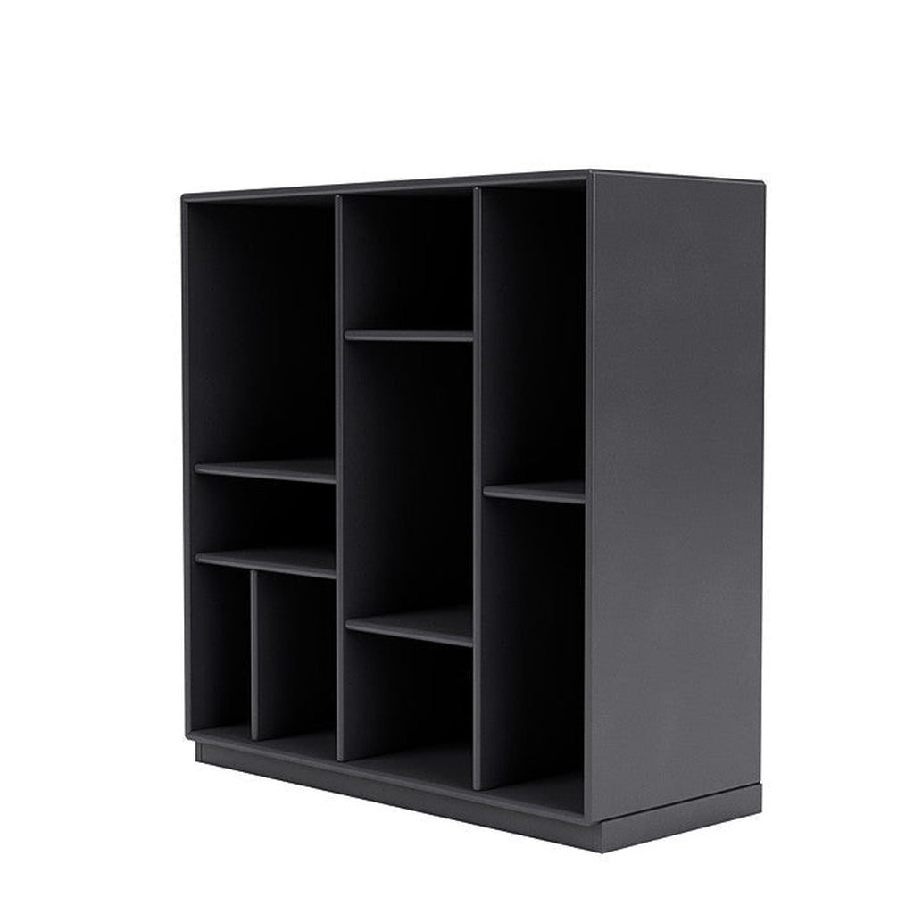 [product_category]-Montana Compile Decorative Shelf With 3 Cm Plinth, Carbon Black-Montana Furniture-5714322599108-0COMPILE-36-06-MON-1
