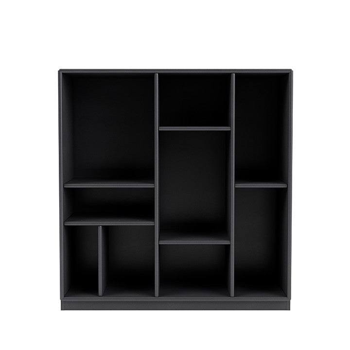 [product_category]-Montana Compile Decorative Shelf With 3 Cm Plinth, Carbon Black-Montana Furniture-5714322599108-0COMPILE-36-06-MON-2