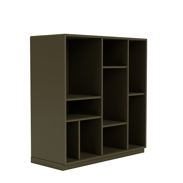 [product_category]-Montana Compile Decorative Shelf With 3 Cm Plinth, Oregano Green-Montana Furniture-5714322597081-0COMPILE-139-06-MON-3