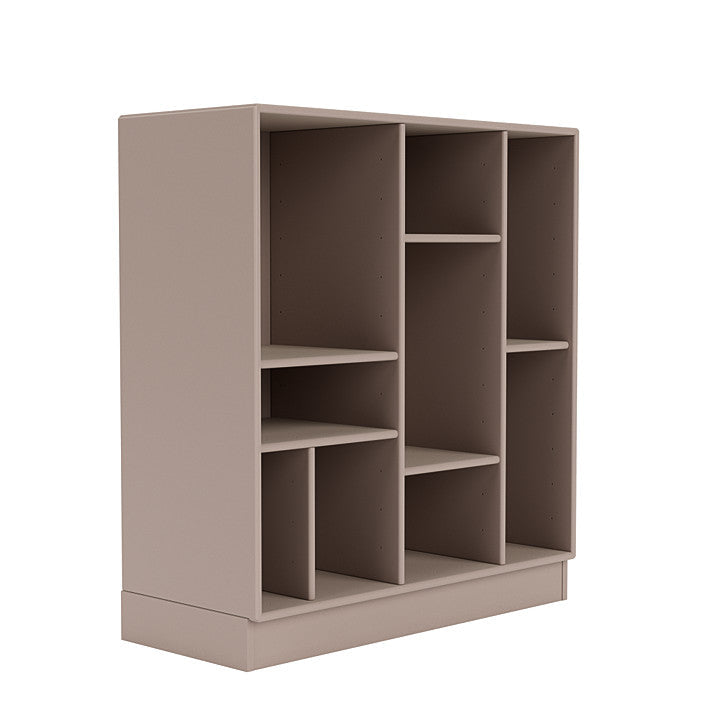 [product_category]-Montana Compile Decorative Shelf With 7 Cm Plinth, Mushroom Brown-Montana Furniture-5714322203487-0COMPILE-137-07-MON-3