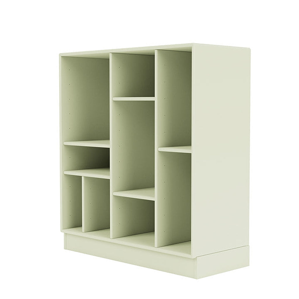 [product_category]-Montana Compile Decorative Shelf With 7 Cm Plinth, Pomelo Green-Montana Furniture-5714322597173-0COMPILE-140-07-MON-1