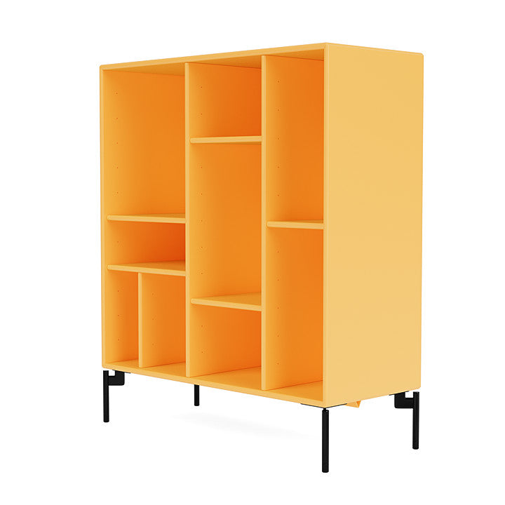 [product_category]-Montana Compile Decorative Shelf With Legs, Acacia/Black-Montana Furniture-5715288344542-0COMPILE-166-03-MON-1