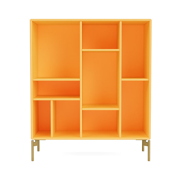 [product_category]-Montana Compile Decorative Shelf With Legs, Acacia/Brass-Montana Furniture-5715288344580-0COMPILE-166-09-MON-2