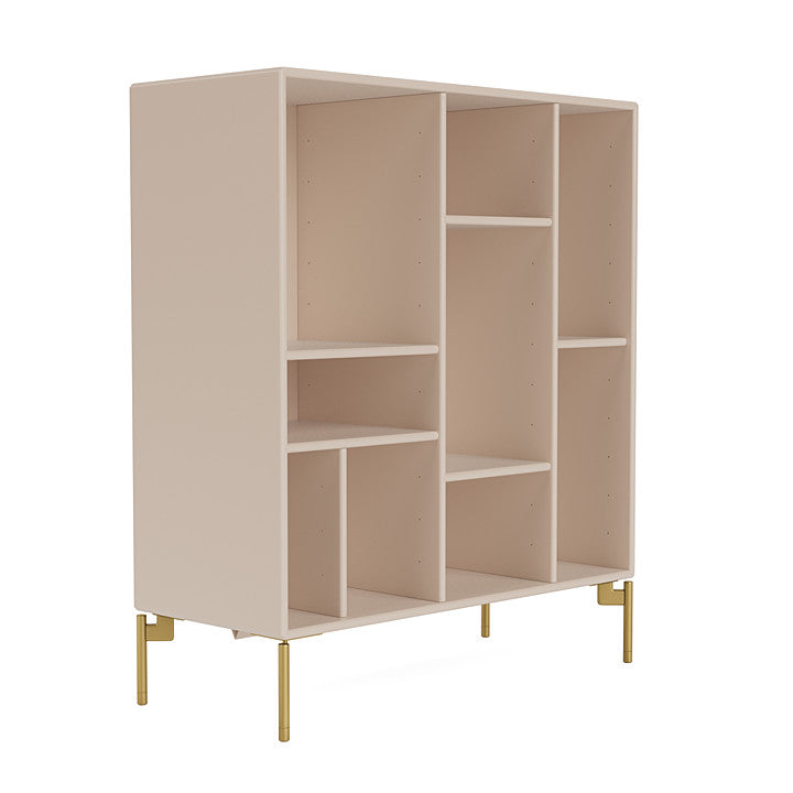 [product_category]-Montana Compile Decorative Shelf With Legs, Clay/Brass-Montana Furniture-5715288344801-0COMPILE-168-09-MON-3