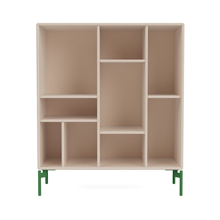 [product_category]-Montana Compile Decorative Shelf With Legs, Clay/Parsley-Montana Furniture-5715288344849-0COMPILE-168-13-MON-2