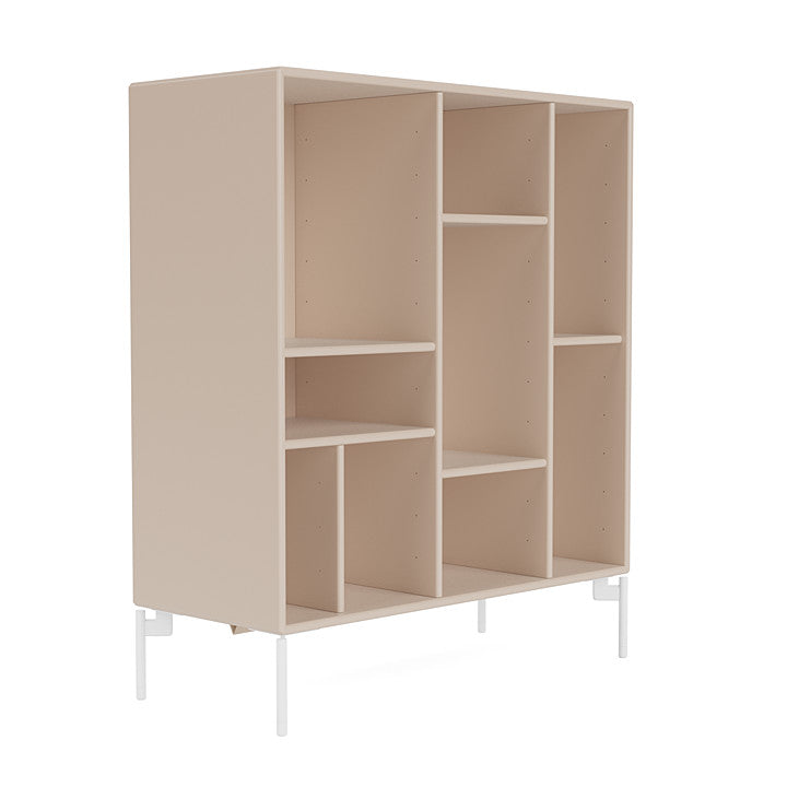 [product_category]-Montana Compile Decorative Shelf With Legs, Clay/Snow White-Montana Furniture-5715288344757-0COMPILE-168-02-MON-3