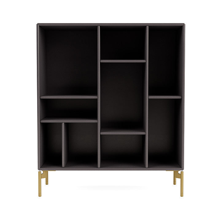 [product_category]-Montana Compile Decorative Shelf With Legs, Coffee/Brass-Montana Furniture-5714322599047-0COMPILE-35-09-MON-2