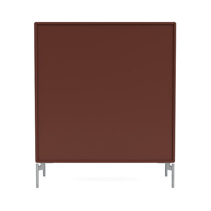 [product_category]-Montana Compile Decorative Shelf With Legs, Masala/Matt Chrome-Montana Furniture-5714322598118-0COMPILE-155-01-MON-4