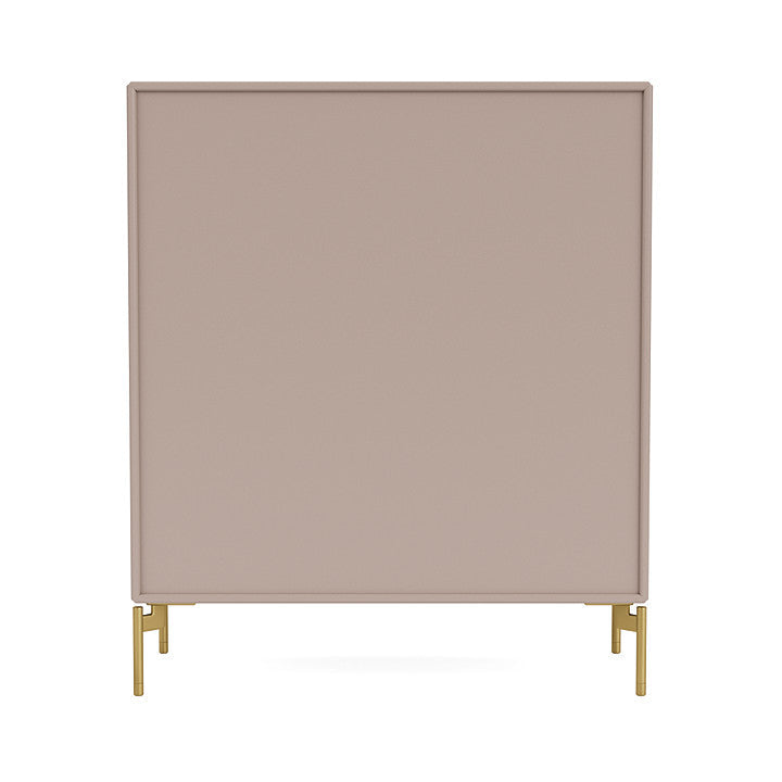 [product_category]-Montana Compile Decorative Shelf With Legs, Mushroom Brown/Brass-Montana Furniture-5714322203494-0COMPILE-137-09-MON-4