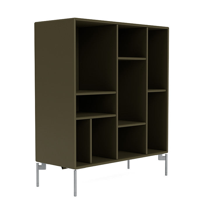 [product_category]-Montana Compile Decorative Shelf With Legs, Oregano/Matt Chrome-Montana Furniture-5714322597036-0COMPILE-139-01-MON-3