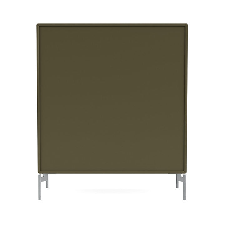 [product_category]-Montana Compile Decorative Shelf With Legs, Oregano/Matt Chrome-Montana Furniture-5714322597036-0COMPILE-139-01-MON-4