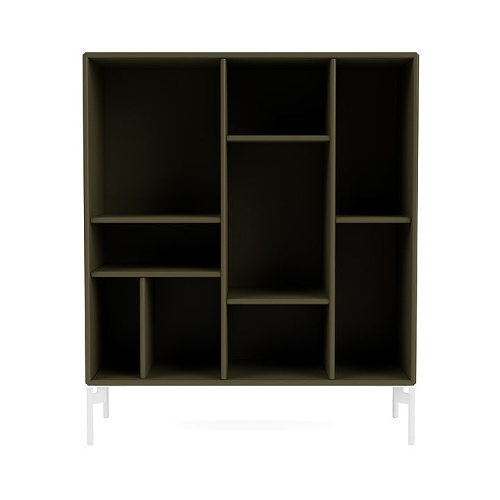 [product_category]-Montana Compile Decorative Shelf With Legs, Oregano/Snow White-Montana Furniture-5714322597043-0COMPILE-139-02-MON-2