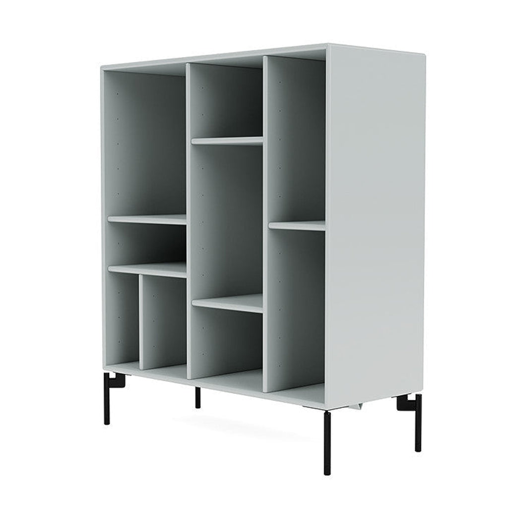 [product_category]-Montana Compile Decorative Shelf With Legs, Oyster/Black-Montana Furniture-5714322598200-0COMPILE-156-03-MON-1
