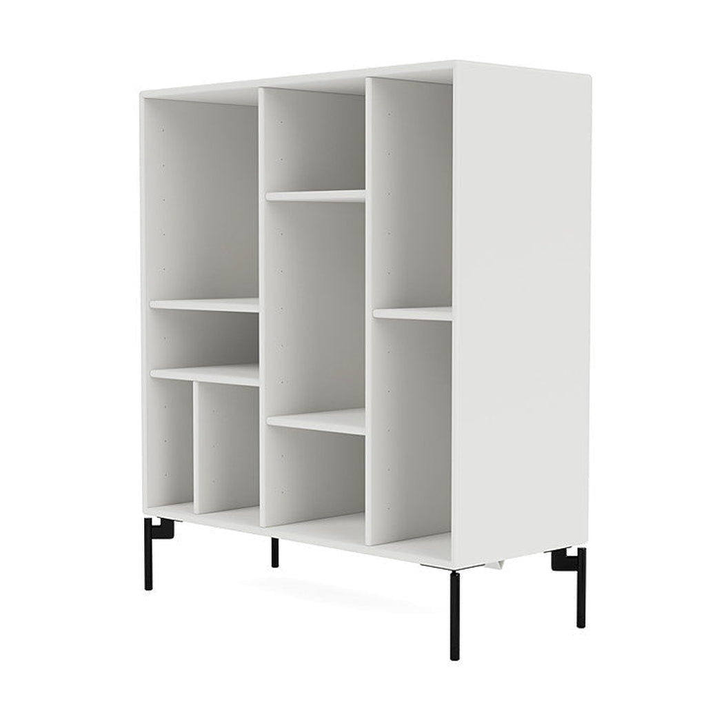 [product_category]-Montana Compile Decorative Shelf With Legs, White/Black-Montana Furniture-5714322596619-0COMPILE-01-03-MON-1