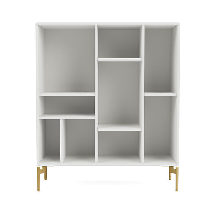 [product_category]-Montana Compile Decorative Shelf With Legs, White/Brass-Montana Furniture-5714322596640-0COMPILE-01-09-MON-2