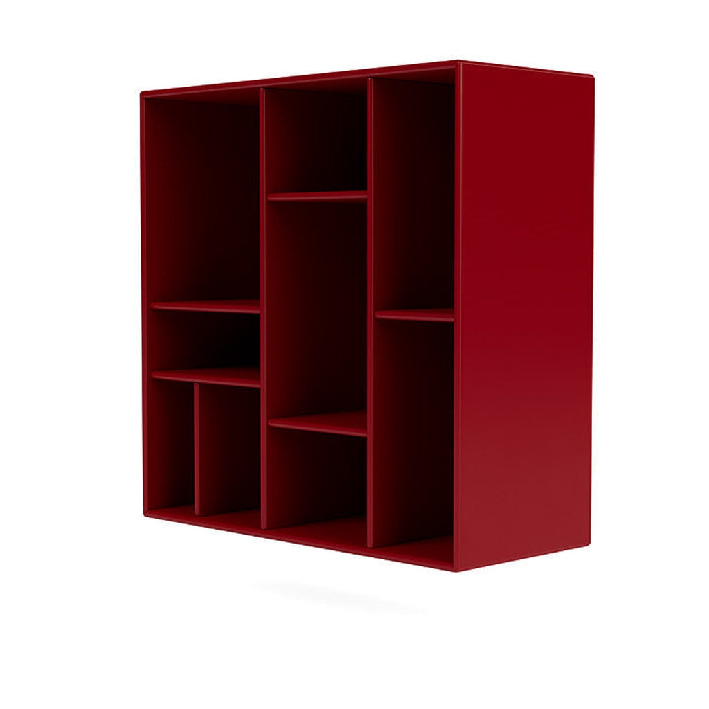 [product_category]-Montana Compile Decorative Shelf With Suspension Rail, Beetroot Red-Montana Furniture-5714322598927-0COMPILE-165-04-MON-1