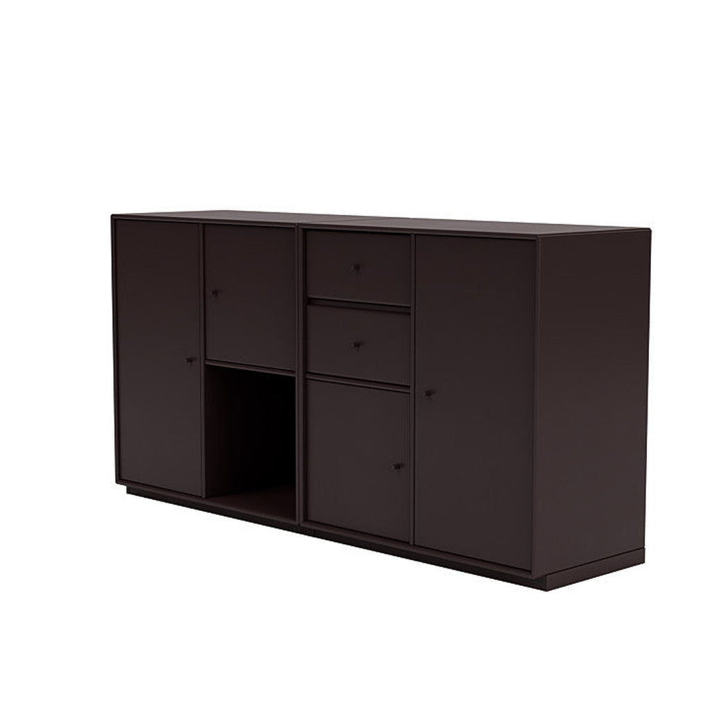 [product_category]-Montana Couple Sideboard With 3 Cm Plinth, Balsamic Brown-Montana Furniture-5714322615006-00COUPLE-160-06-MON-1