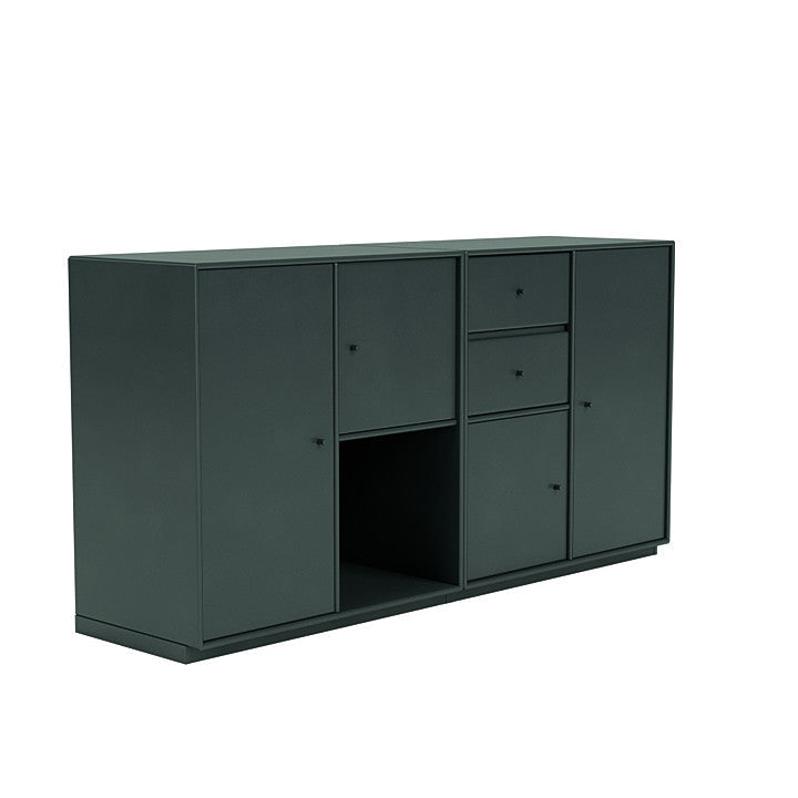 [product_category]-Montana Couple Sideboard With 3 Cm Plinth, Black Jade-Montana Furniture-5714322615242-00COUPLE-163-06-MON-3