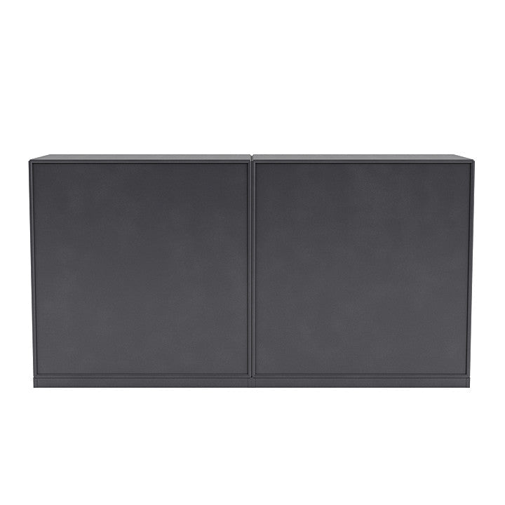 [product_category]-Montana Couple Sideboard With 3 Cm Plinth, Carbon Black-Montana Furniture-5714322615549-00COUPLE-36-06-MON-4