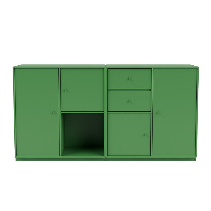 [product_category]-Montana Couple Sideboard With 3 Cm Plinth, Parsley Green-Montana Furniture-5714322614443-00COUPLE-152-06-MON-2