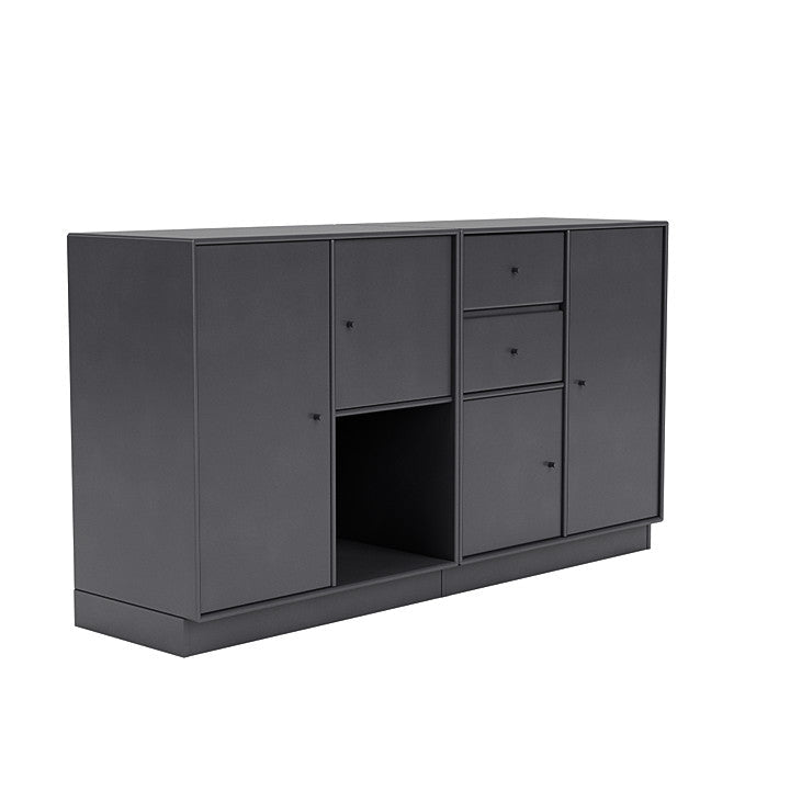 [product_category]-Montana Couple Sideboard With 7 Cm Plinth, Carbon Black-Montana Furniture-5714322615556-00COUPLE-36-07-MON-3