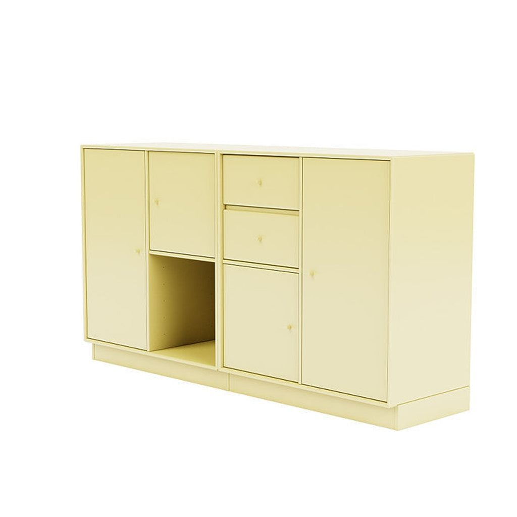 [product_category]-Montana Couple Sideboard With 7 Cm Plinth, Chamomile Yellow-Montana Furniture-5714322614931-00COUPLE-159-07-MON-1