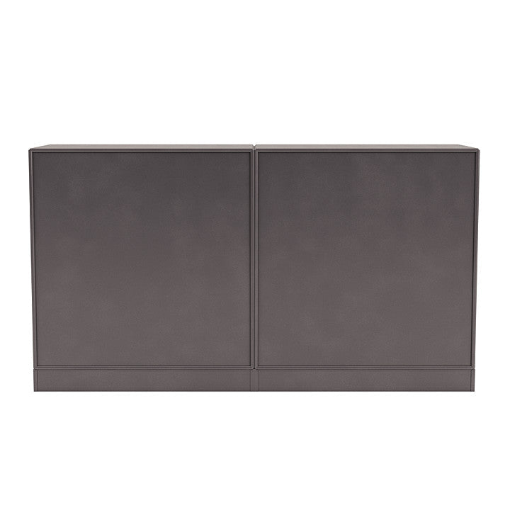 [product_category]-Montana Couple Sideboard With 7 Cm Plinth, Coffee Brown-Montana Furniture-5714322615488-00COUPLE-35-07-MON-4