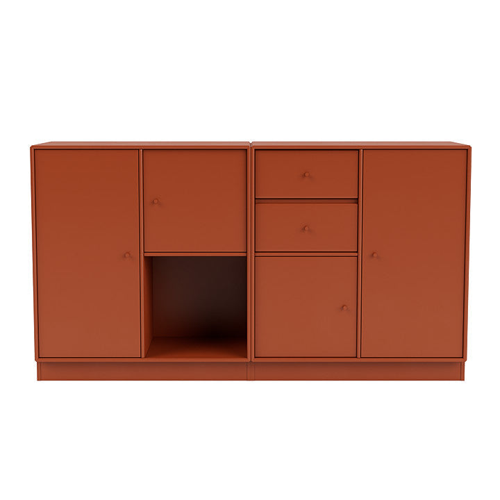 [product_category]-Montana Couple Sideboard With 7 Cm Plinth, Hokkaido Brown-Montana Furniture-5714322615174-00COUPLE-162-07-MON-2