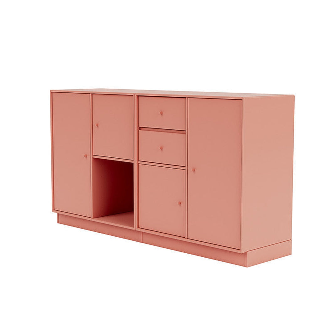 [product_category]-Montana Couple Sideboard With 7 Cm Plinth, Rhubarb Red-Montana Furniture-5714322614375-00COUPLE-151-07-MON-1