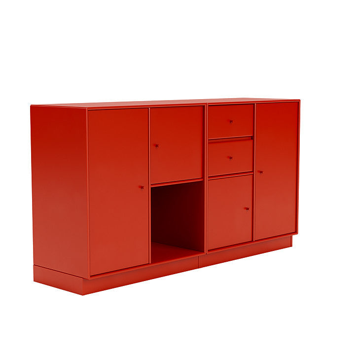 [product_category]-Montana Couple Sideboard With 7 Cm Plinth, Rosehip Red-Montana Furniture-5714322613972-00COUPLE-145-07-MON-3