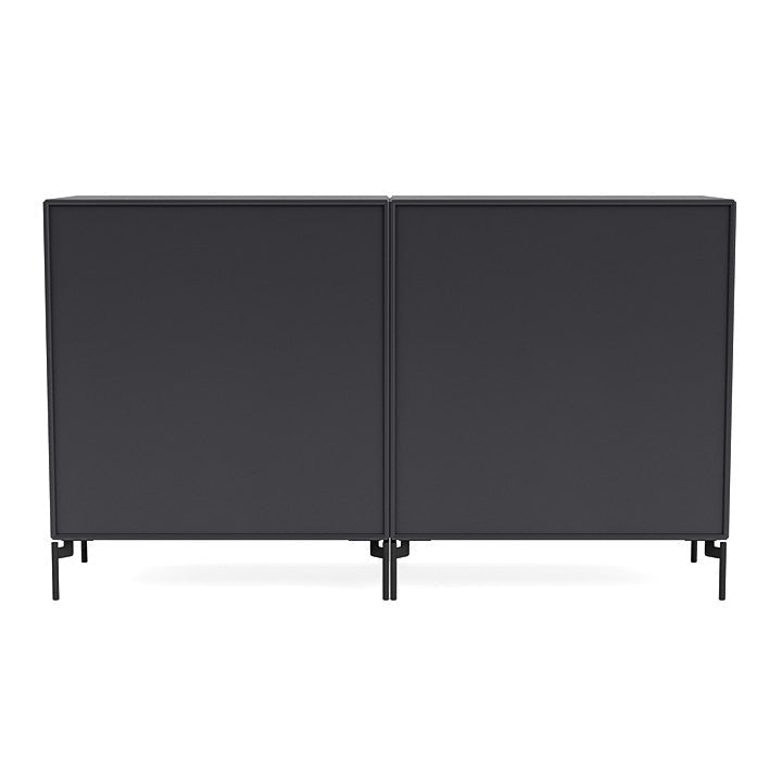 [product_category]-Montana Couple Sideboard With Legs, Anthracite/Black-Montana Furniture-5714322203593-00COUPLE-04-03-MON-4