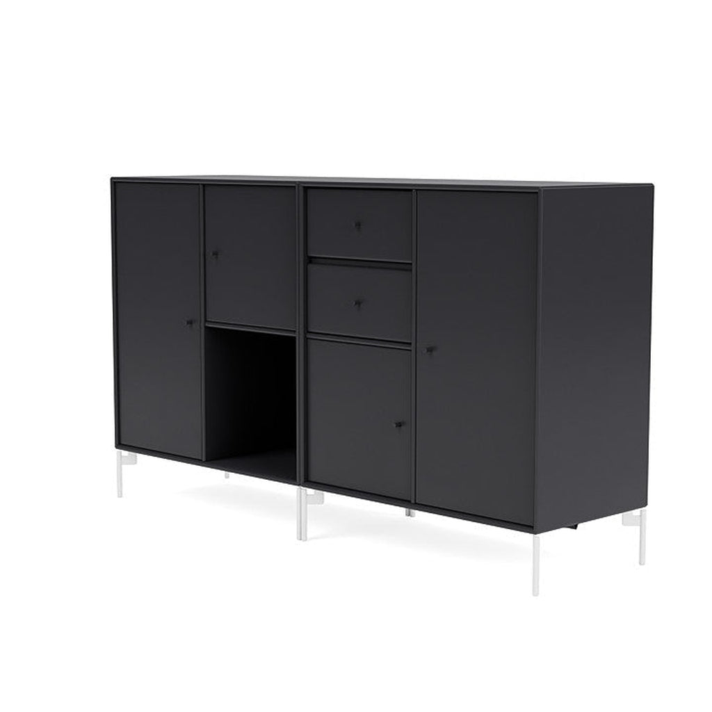 [product_category]-Montana Couple Sideboard With Legs, Anthracite/Snow White-Montana Furniture-5714322203586-00COUPLE-04-02-MON-1