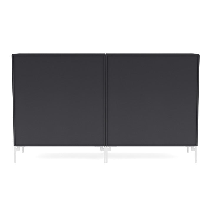 [product_category]-Montana Couple Sideboard With Legs, Anthracite/Snow White-Montana Furniture-5714322203586-00COUPLE-04-02-MON-4