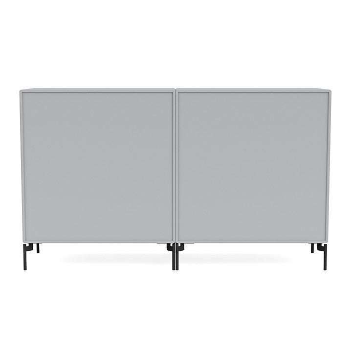 [product_category]-Montana Couple Sideboard With Legs, Fjord/Black-Montana Furniture-5714322613064-00COUPLE-02-03-MON-4