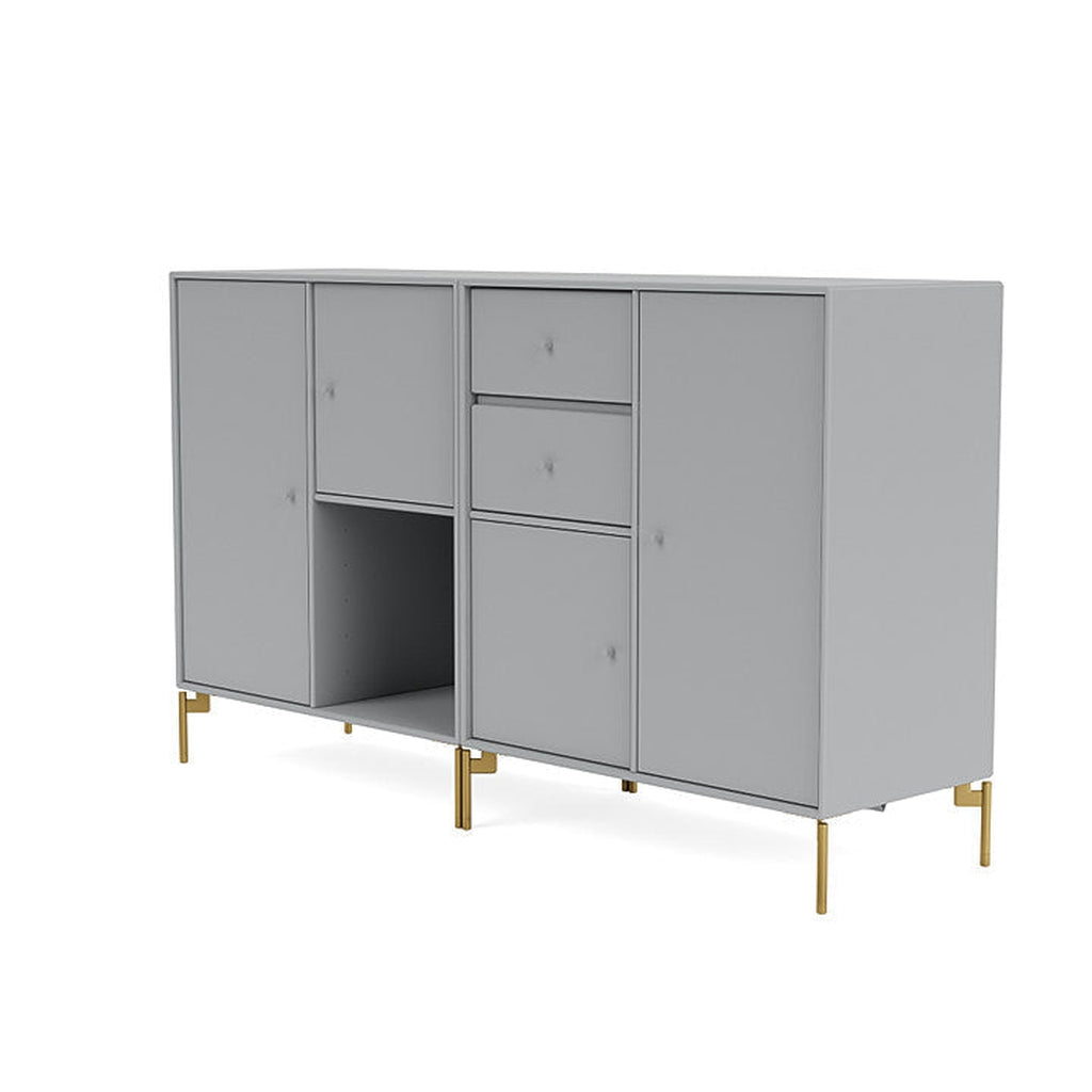 [product_category]-Montana Couple Sideboard With Legs, Fjord/Brass-Montana Furniture-5714322613118-00COUPLE-02-09-MON-1