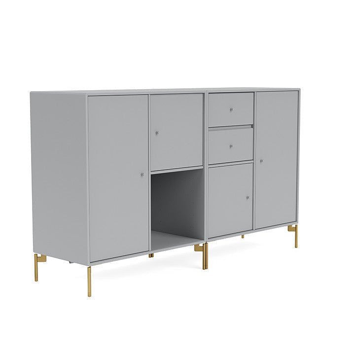 [product_category]-Montana Couple Sideboard With Legs, Fjord/Brass-Montana Furniture-5714322613118-00COUPLE-02-09-MON-3