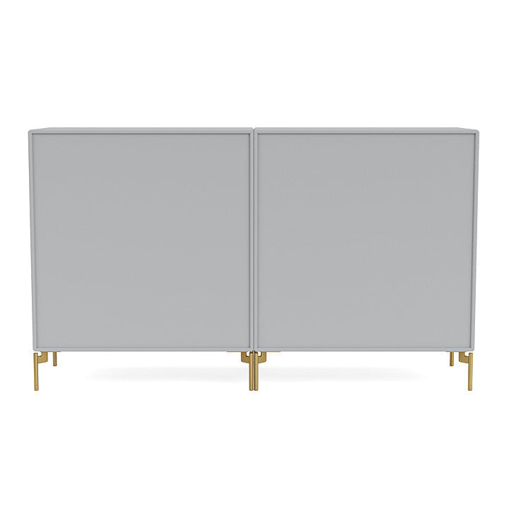 [product_category]-Montana Couple Sideboard With Legs, Fjord/Brass-Montana Furniture-5714322613118-00COUPLE-02-09-MON-4