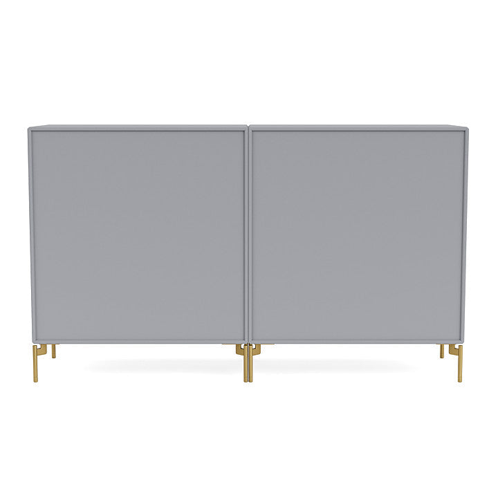 [product_category]-Montana Couple Sideboard With Legs, Graphic/Brass-Montana Furniture-5714322613279-00COUPLE-100-09-MON-4