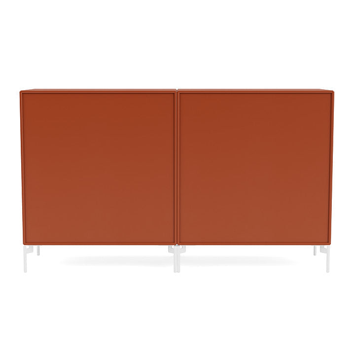 [product_category]-Montana Couple Sideboard With Legs, Hokkaido/Snow White-Montana Furniture-5714322615129-00COUPLE-162-02-MON-4